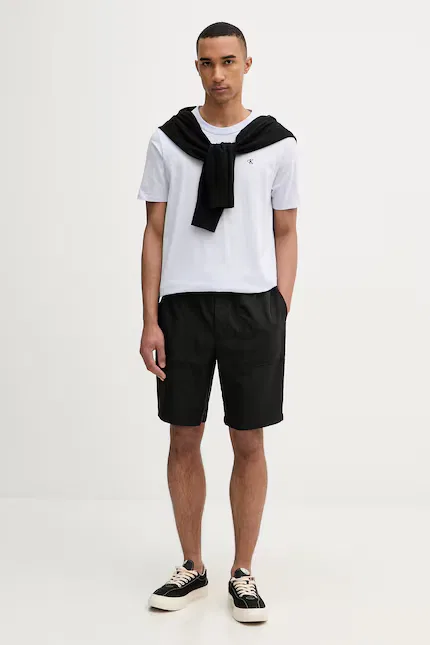 Шорты из модала Calvin Klein, черный — фото 2