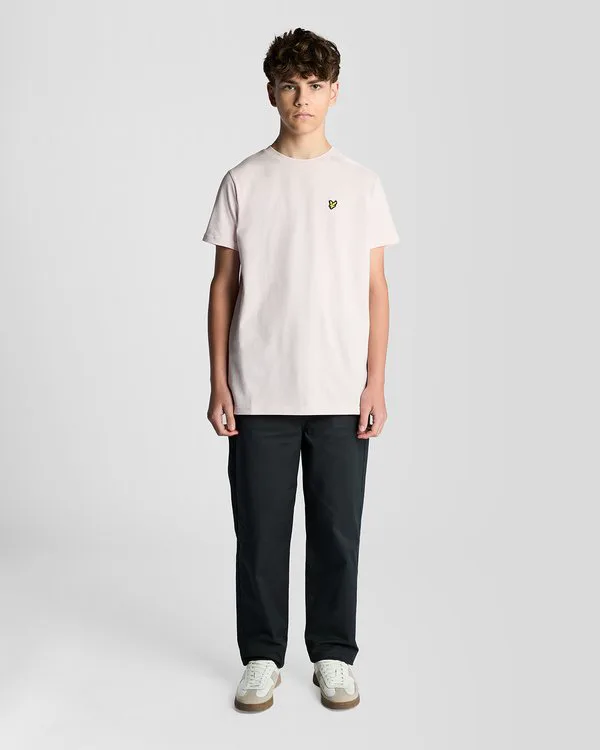 Базовая футболка унисекс Lyle & Scott, Light Pink — фото 2
