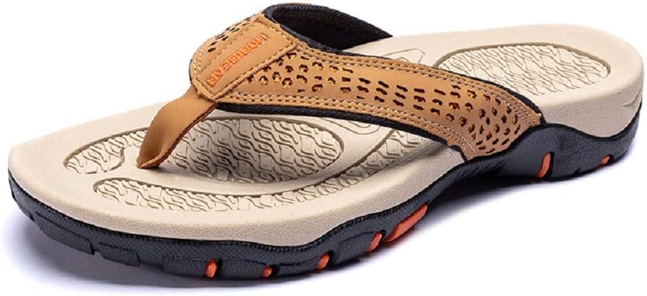 

Мужские шлепанцы BININBOX, двухцветные, модные пляжные летние тапочки, мягкие и удобные, Kaki