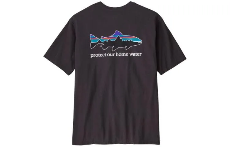 Футболка American Vintage мужская Patagonia, Ink Black/INBK