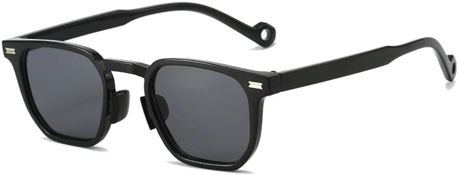 

Солнцезащитные очки с защитой от УФ-излучения UV400 | Женские очки с заклепками и градиентным переходом цвета для занятий спортом на открытом воздухе и вождения DSVIGF, Black Gray