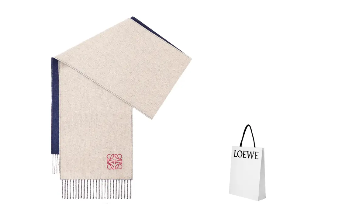 

Вязаный шарф для женщин LOEWE, Shopping Bag