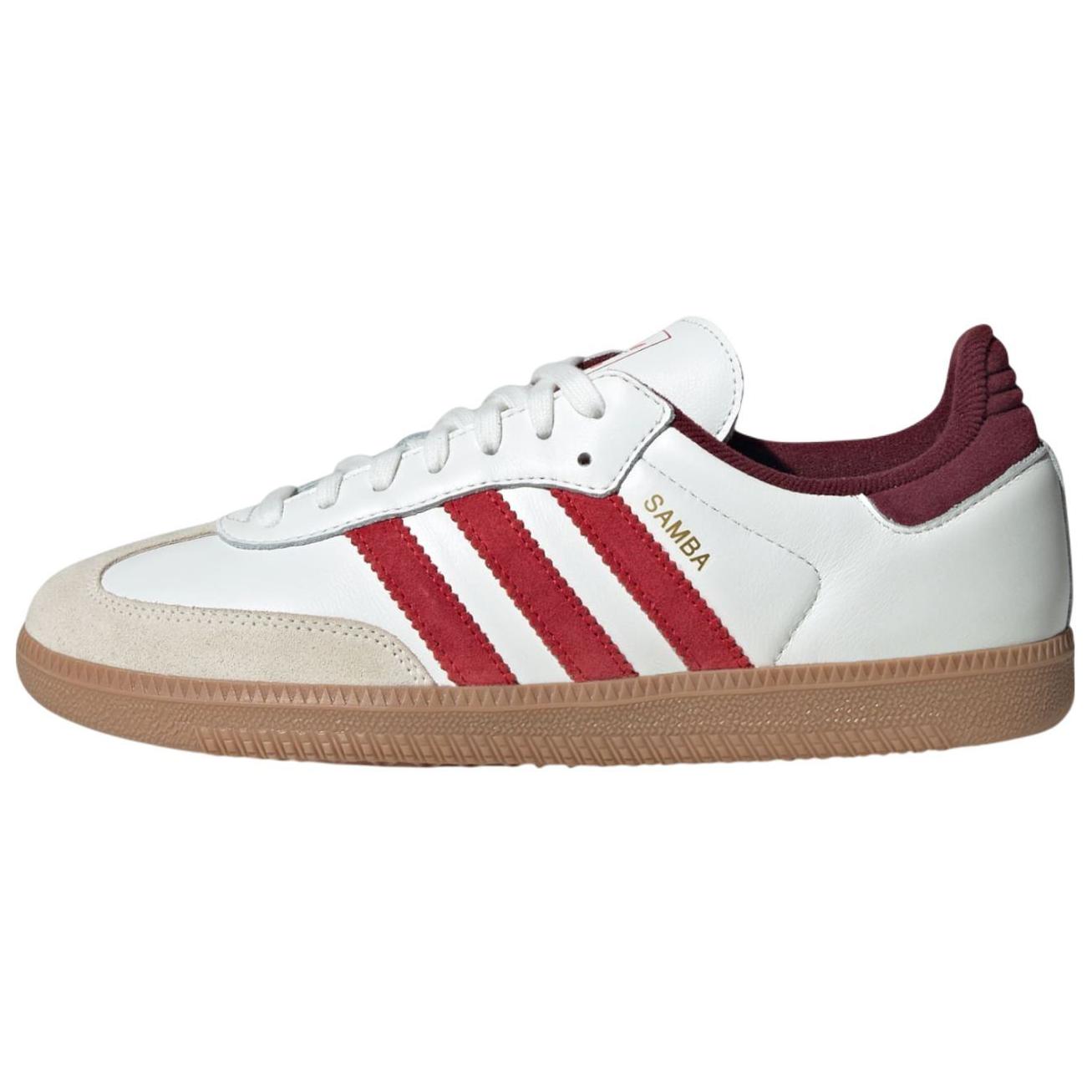 

Adidas Originals Кроссовки Adidas Samba Og White Better Scarlet Shadow Red