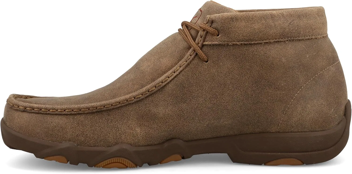 Мужские мокасины-ботинки Twisted X Ultralite X Driving Moc Chukka Boots, Bomber — фото 2