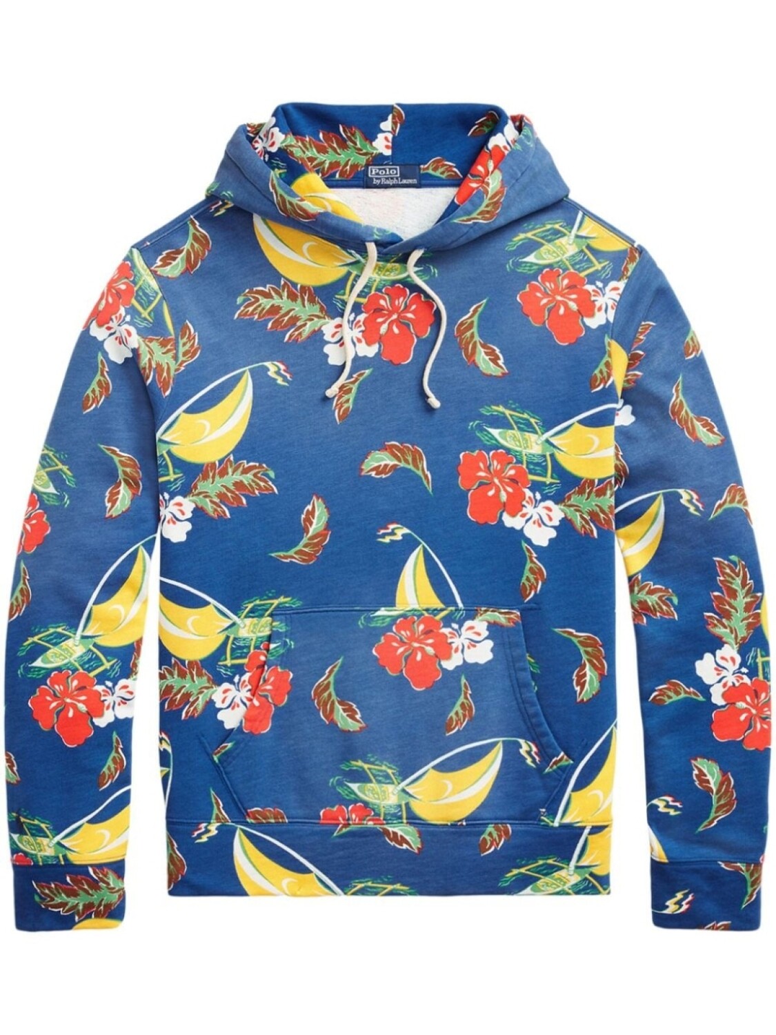 

Polo Ralph Lauren худи с графичным принтом, синий