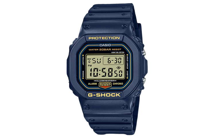 

Casio Мужские часы G-SQUAD Series серого цвета DW-5600RB-2