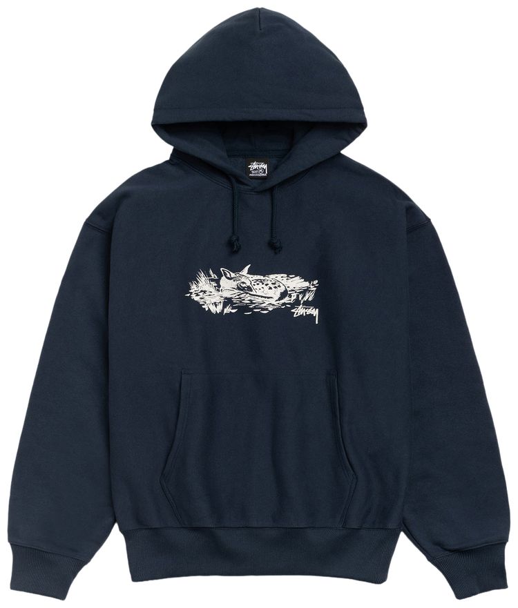 

Худи Stussy Fawn, синий
