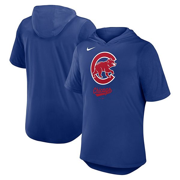 

Мужская толстовка-футболка tri-blend royal chicago cubs Nike