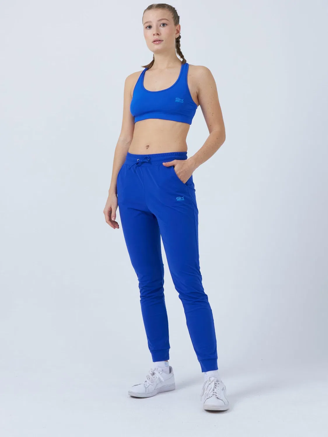 Спортивные брюки Sportkind Regular Workout Pants цвет джоггери, кобальтово-синий