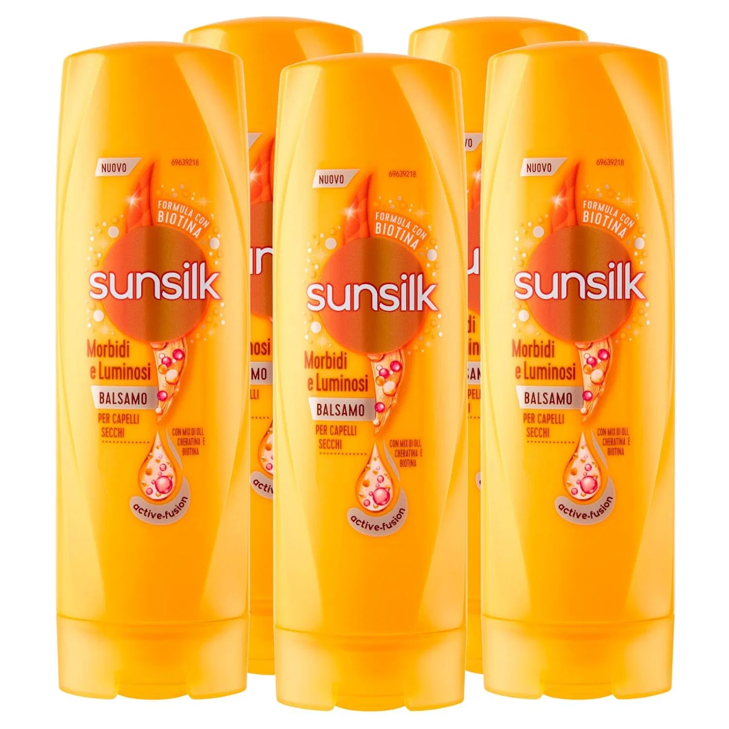 Кондиционер Sunsilk Soft & Bright для сухих и тусклых волос, 5 x 250 мл Sunsilk