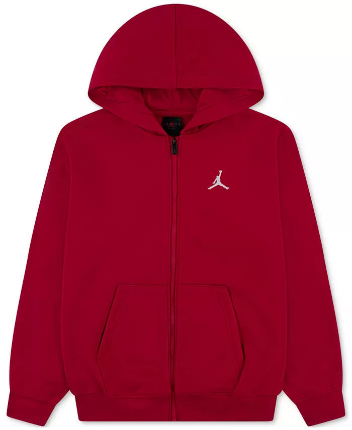 

Толстовка с капюшоном Big Boys MJ Brooklyn Full-Zip Jordan, красный