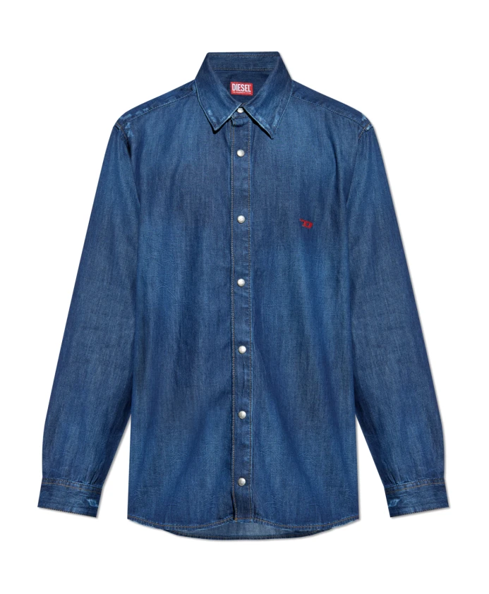 

Джинсовая рубашка d-simply Diesel, синий
