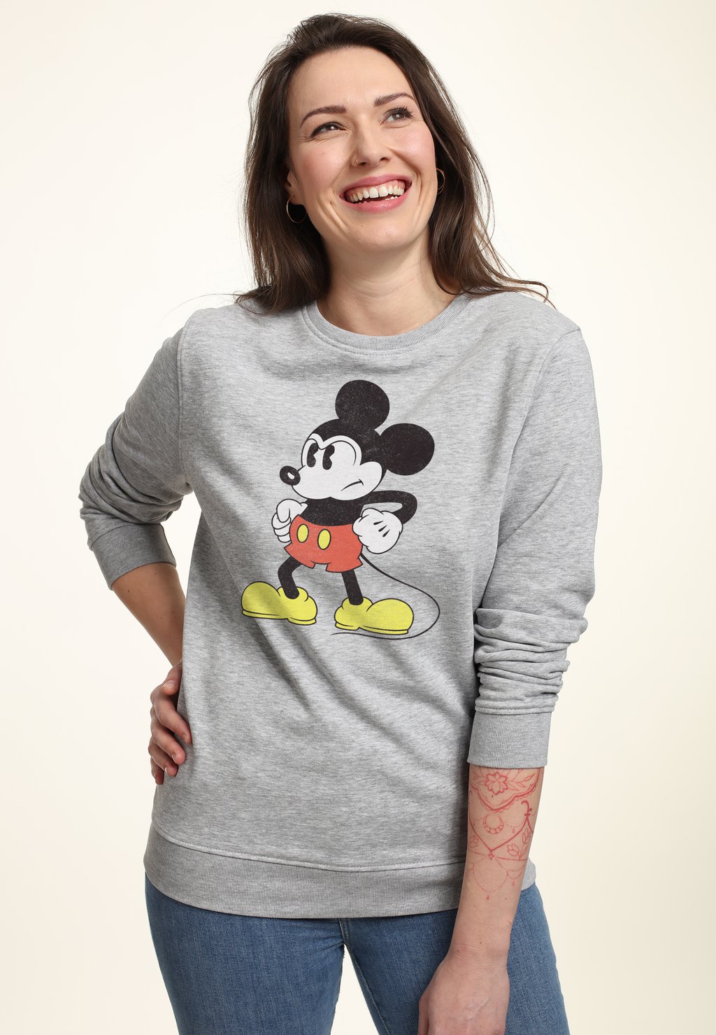 

Толстовка DISNEY CLASSIC MICKEY MIGHTIEST MOUSE Disney, цвет Mottled Light Grey