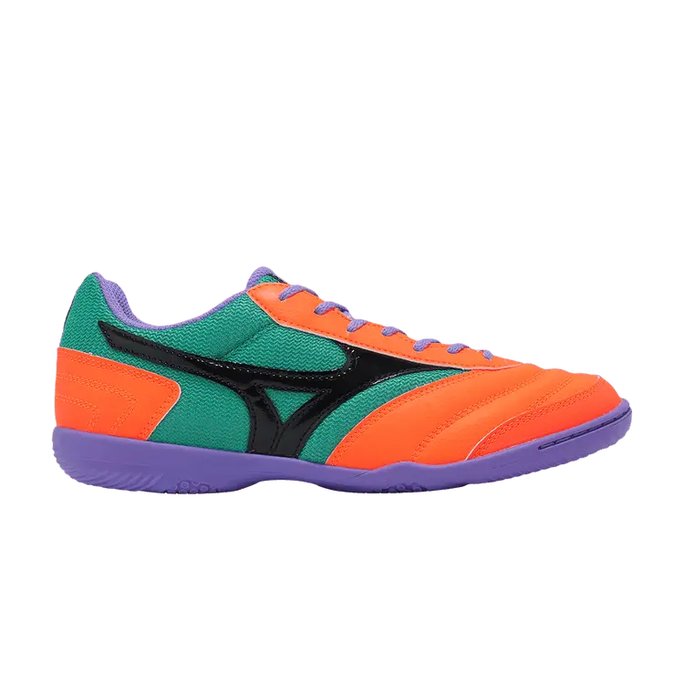 

Кроссовки Mizuno Morelia Sala Club IN Orange Clownfish Green, оранжевый