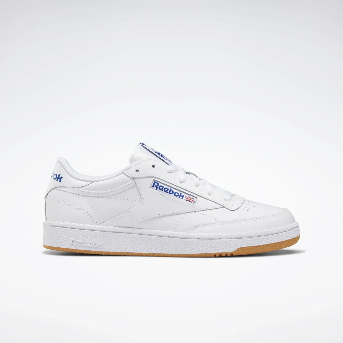

Классические кроссовки Reebok "CLUB C 85" Reebok Classic, цвет White-Royal-Gum