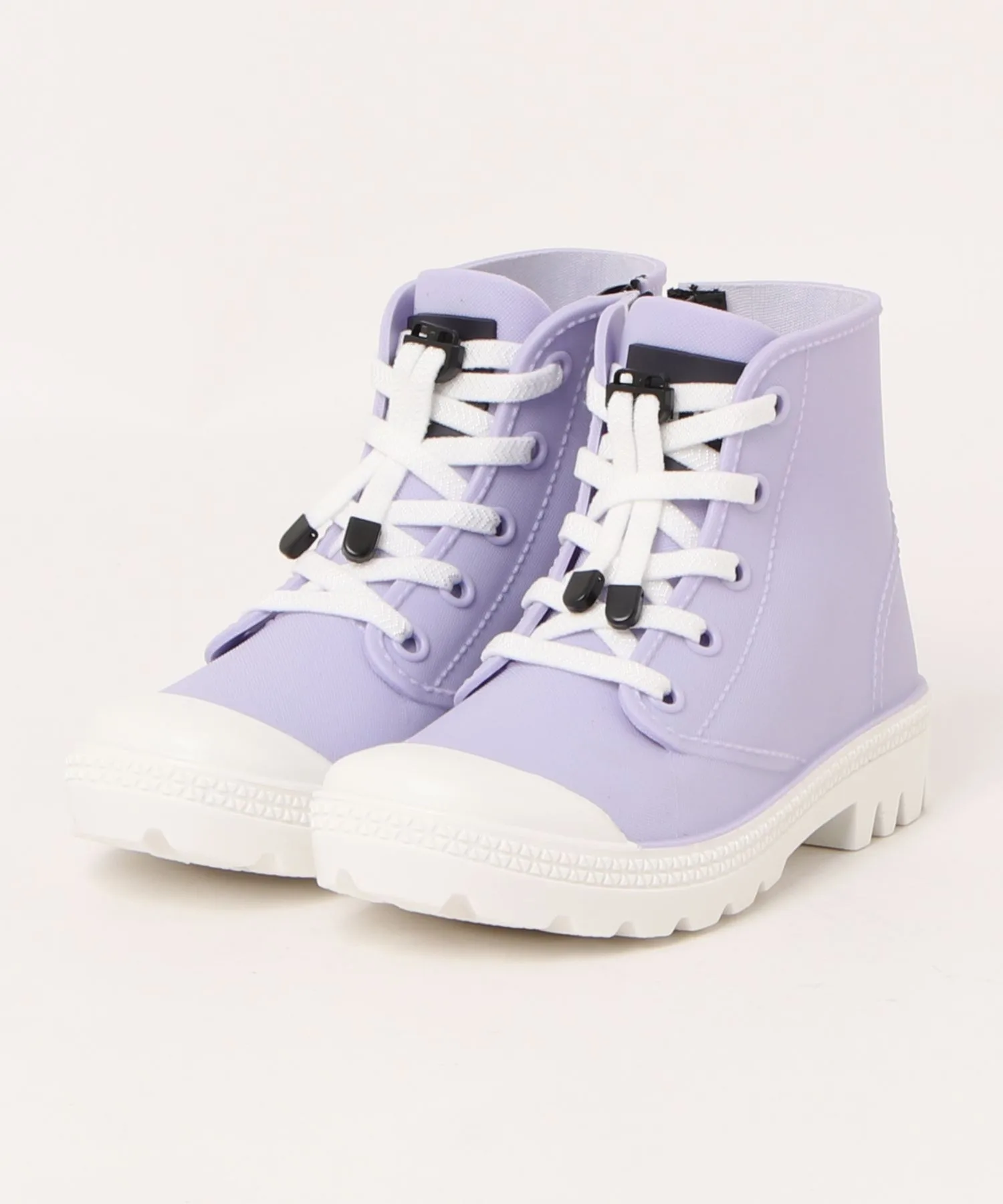 Детские дождевые кроссовки из ПВХ с молнией GAP Kids Rain Sneaker фиолетовые