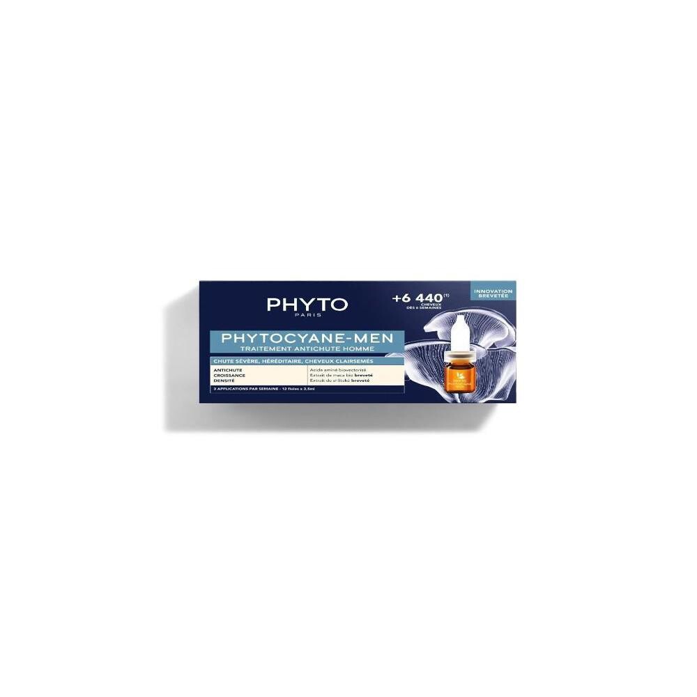 

Сыворотка для мужских волос Phyto Cyane, 12х3 мл