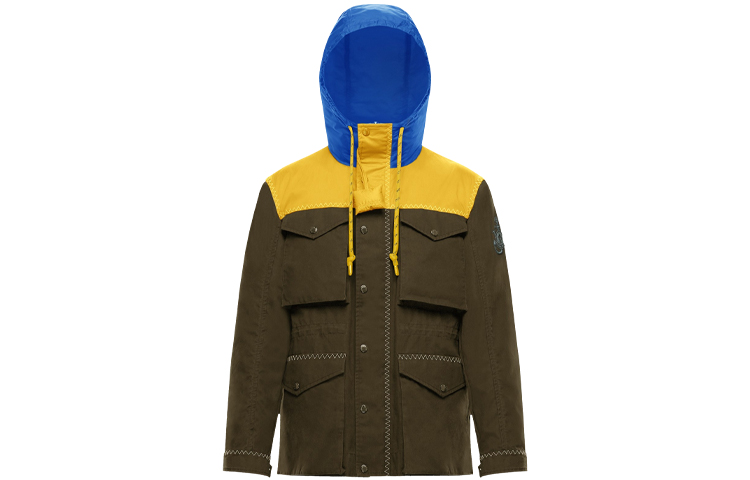 

MONCLER GENIUS Куртка Jw Anderson X X JW Anderson унисекс армейского зеленого цвета, Army Green