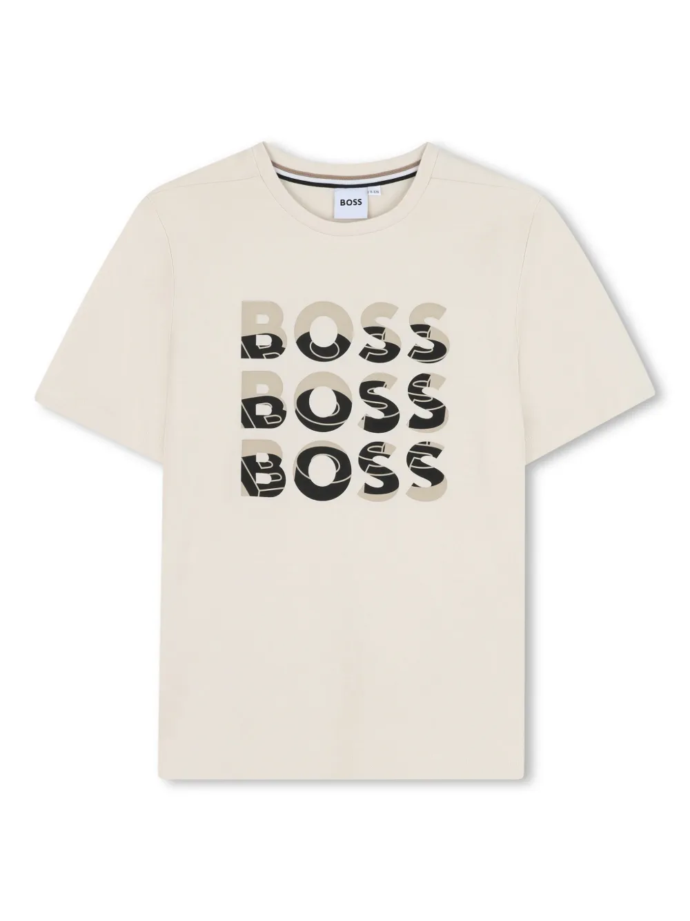 

Футболка с короткими рукавами BOSS Kidswear, нейтральный