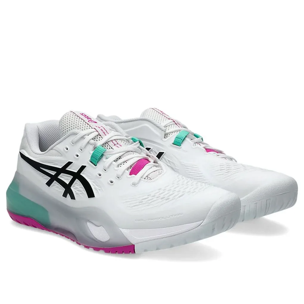 Кроссовки ASICS Gel-Resolution X 'White Aurora Green' — фото 3