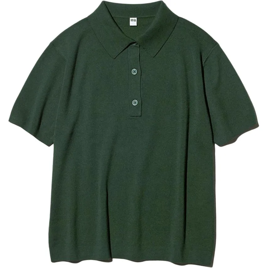 UNIQLO Футболка-поло Jasper с умеренным воротником