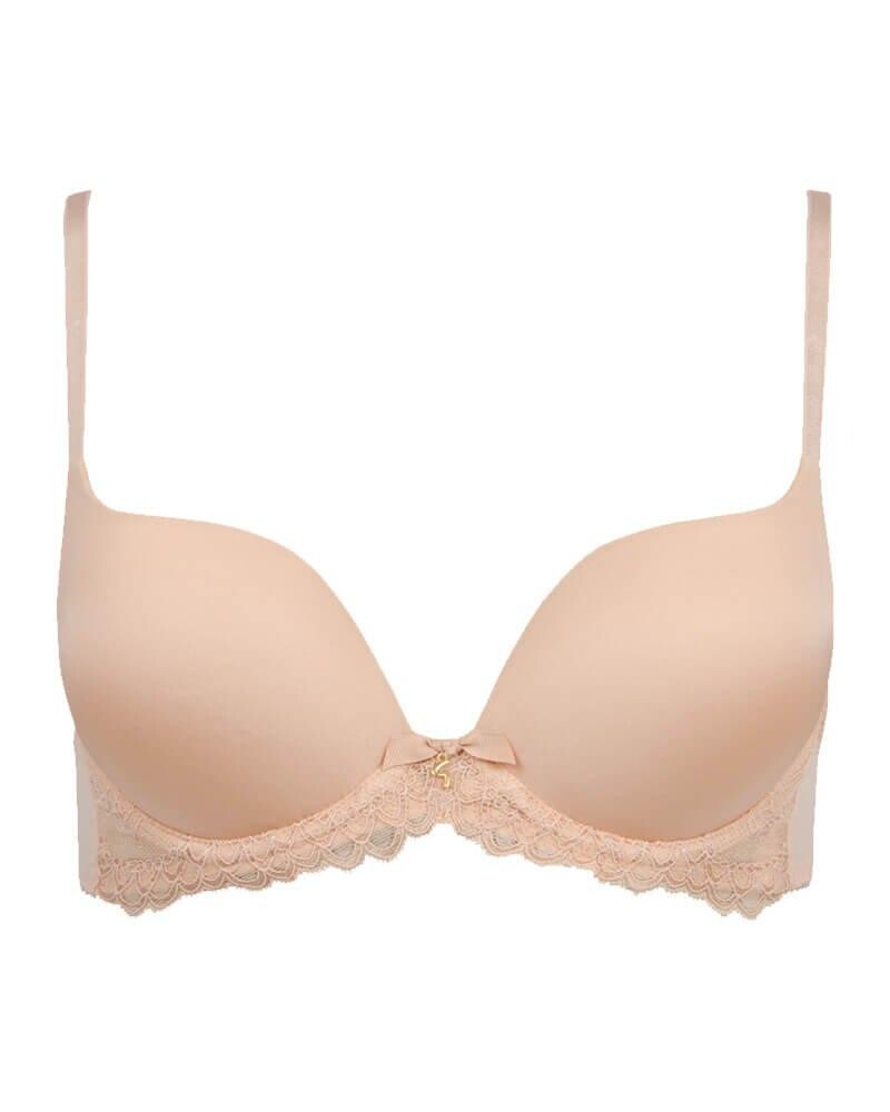 

Кружевной бюстгальтер-футболка Superboost Gossard, бежевый