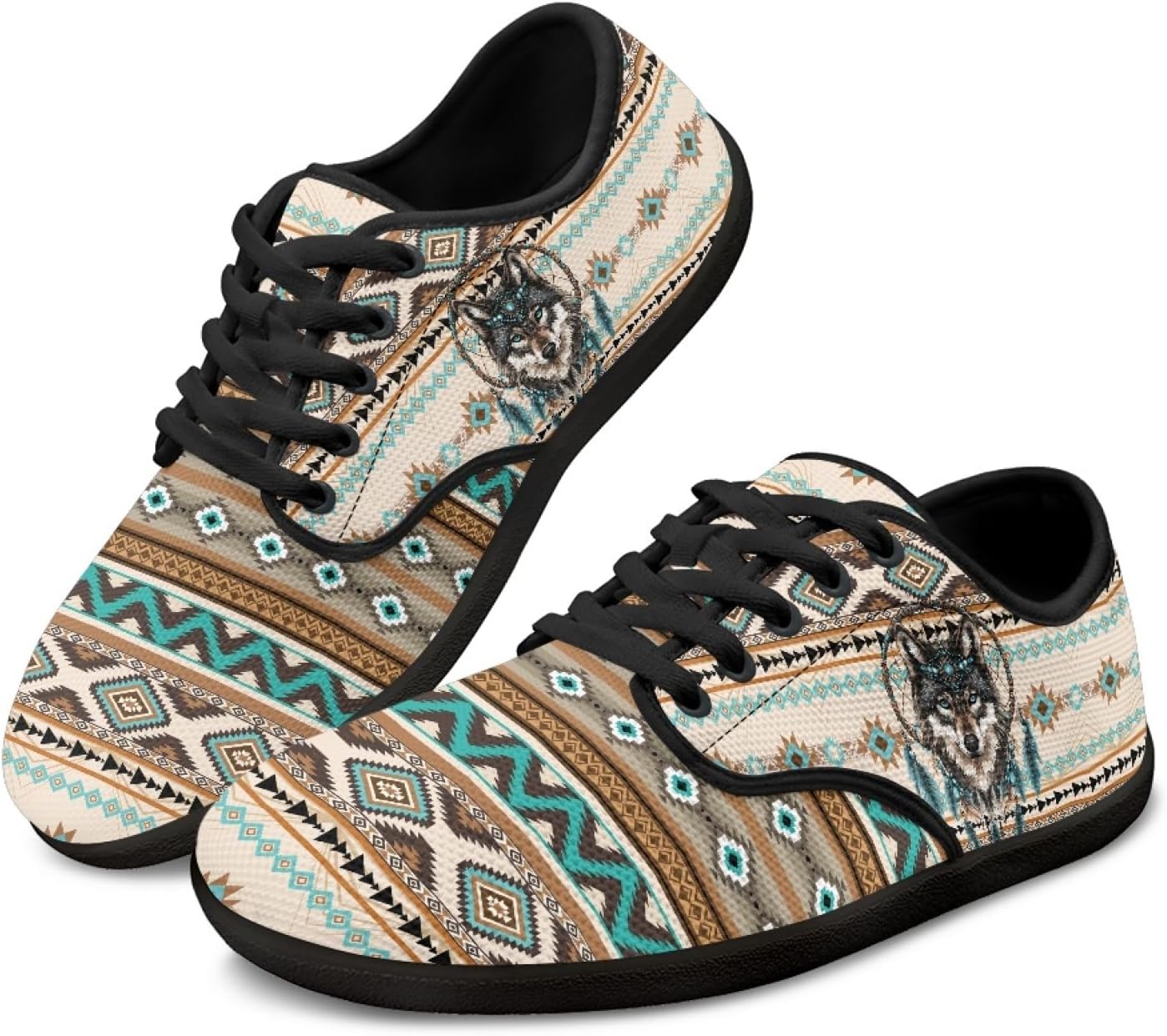 

Женские и мужские кроссовки HUIACONG, Aztec Wolf