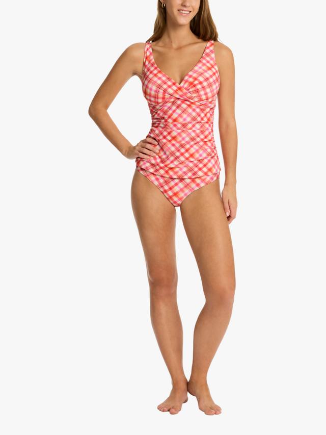 

Топ-танкини Somerset Cross Front Multifit Sea Level, Pink