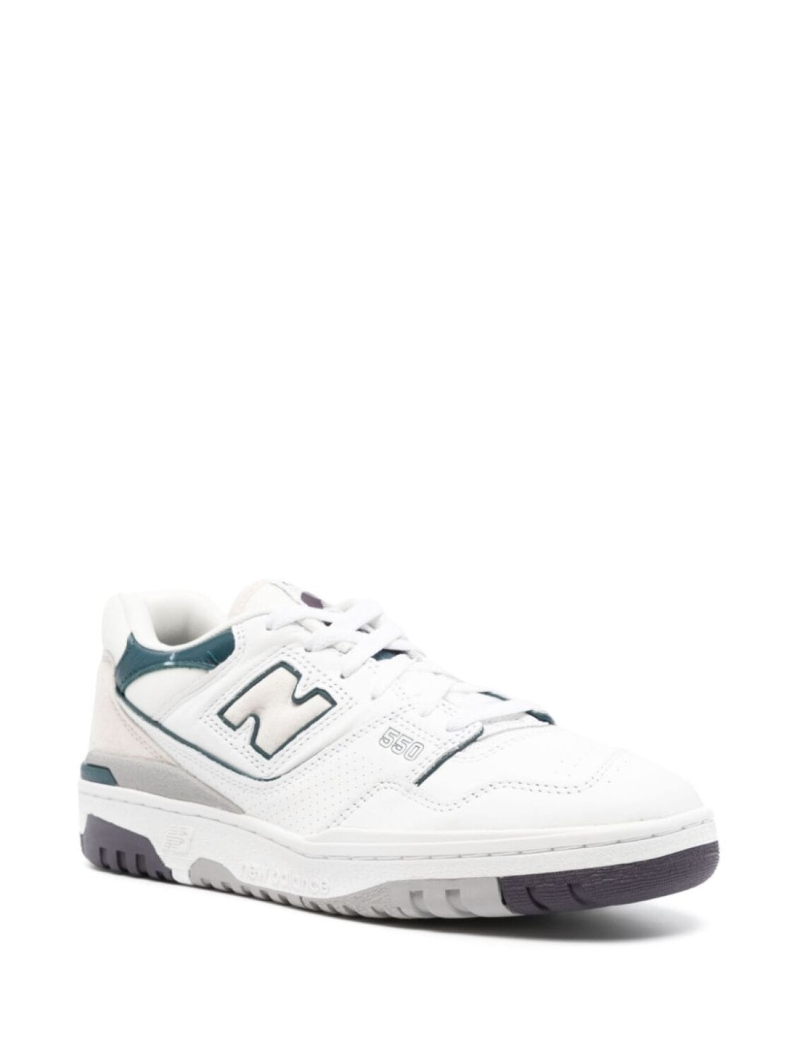 New Balance кроссовки 550 со вставками, белый — фото 2