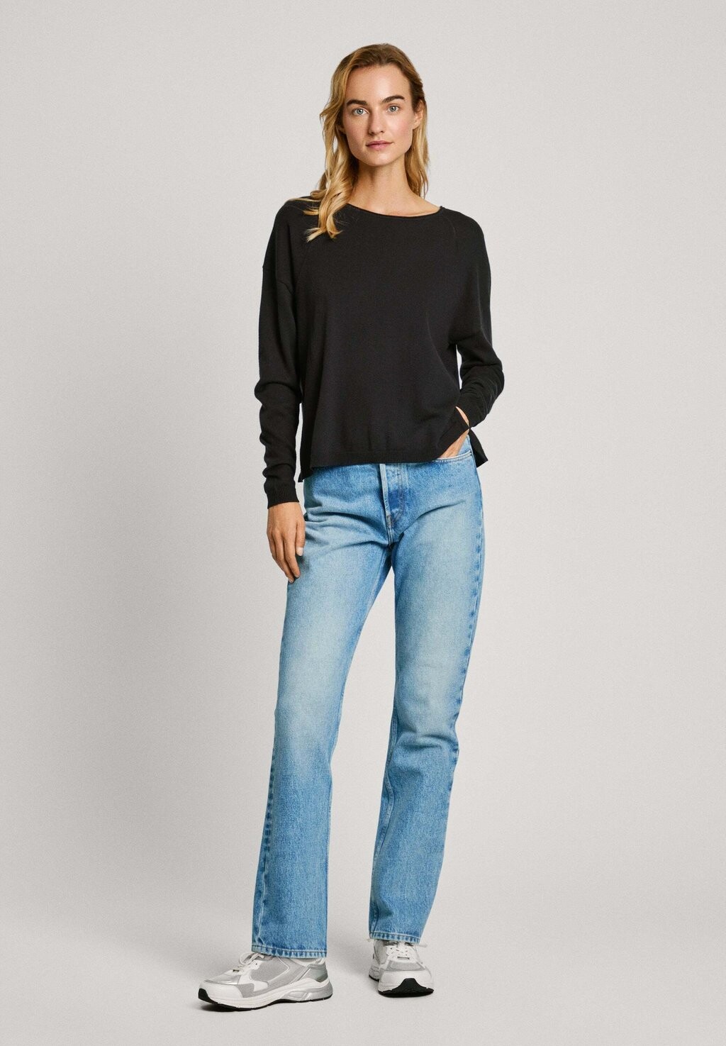 

Джемпер ISELA CREW NECK Pepe Jeans, черный