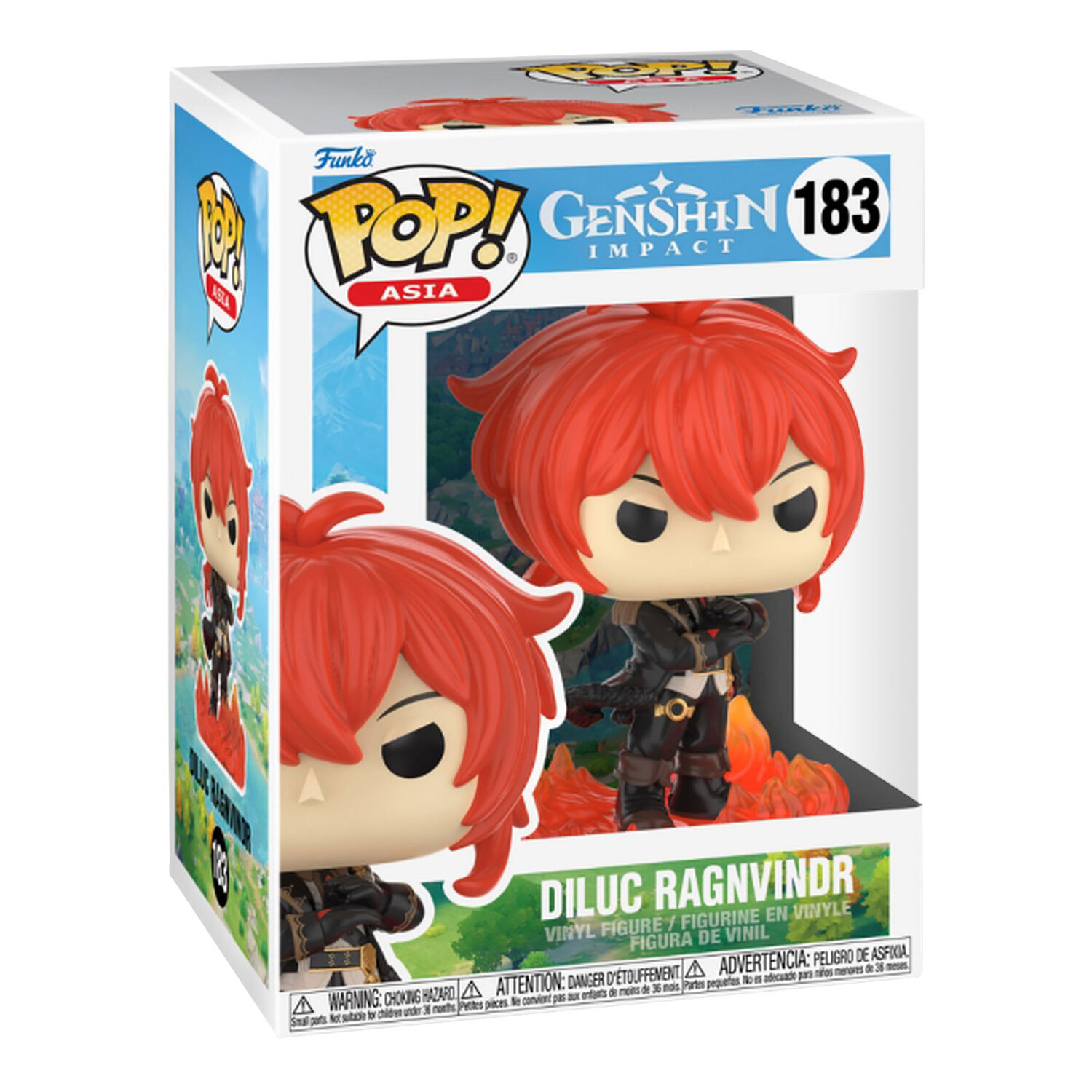 

Genshin Impact - Фигурка Пупса Diluc Ragnvindr Funko Pop