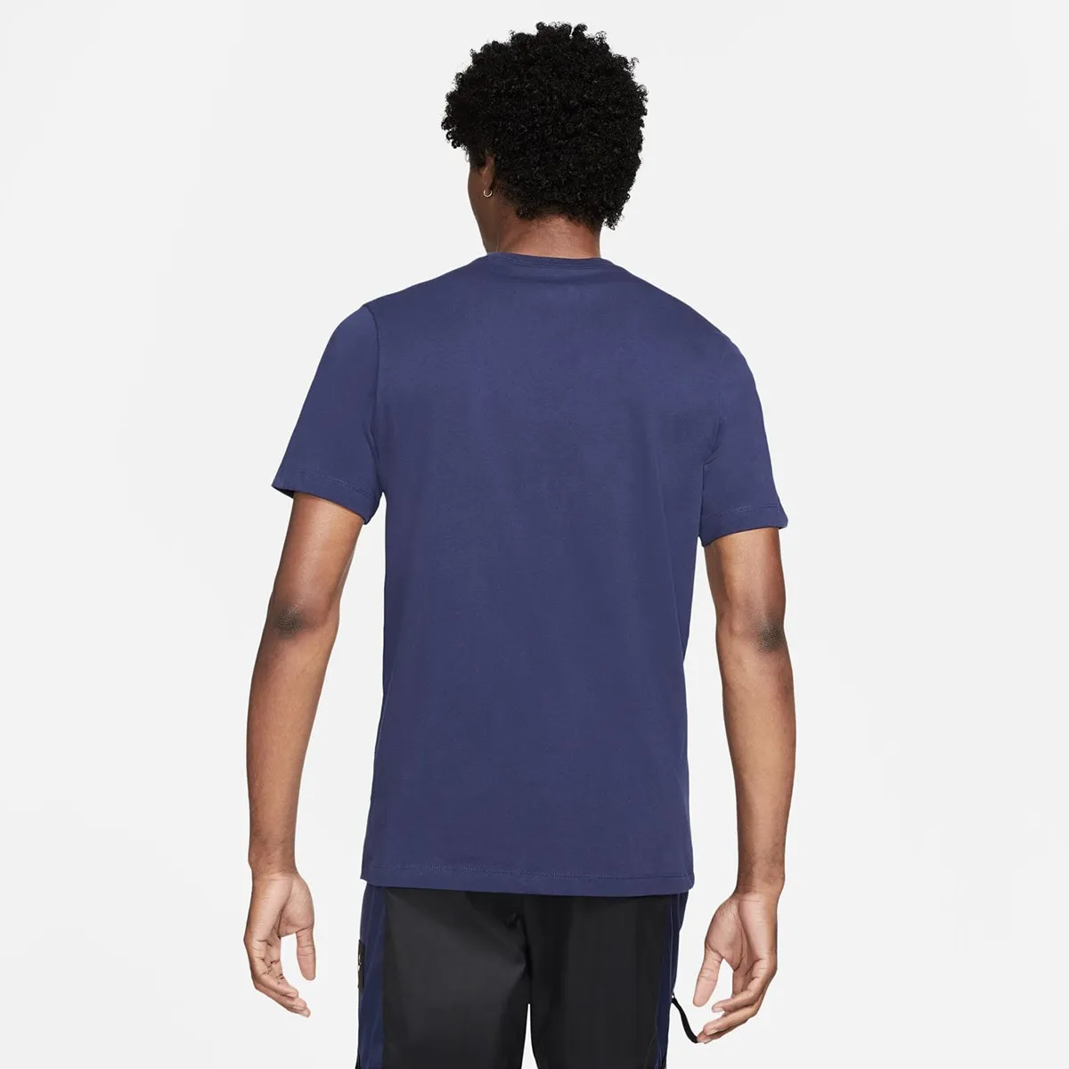 Мужская футболка Sportswear Swoosh Nike, темно-синий — фото 2
