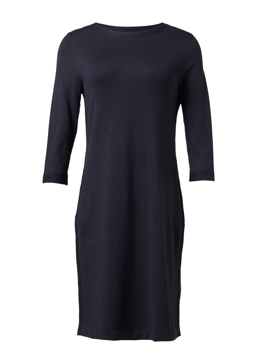 

Вязаное платье COMMA Knitted dress, темно-синий