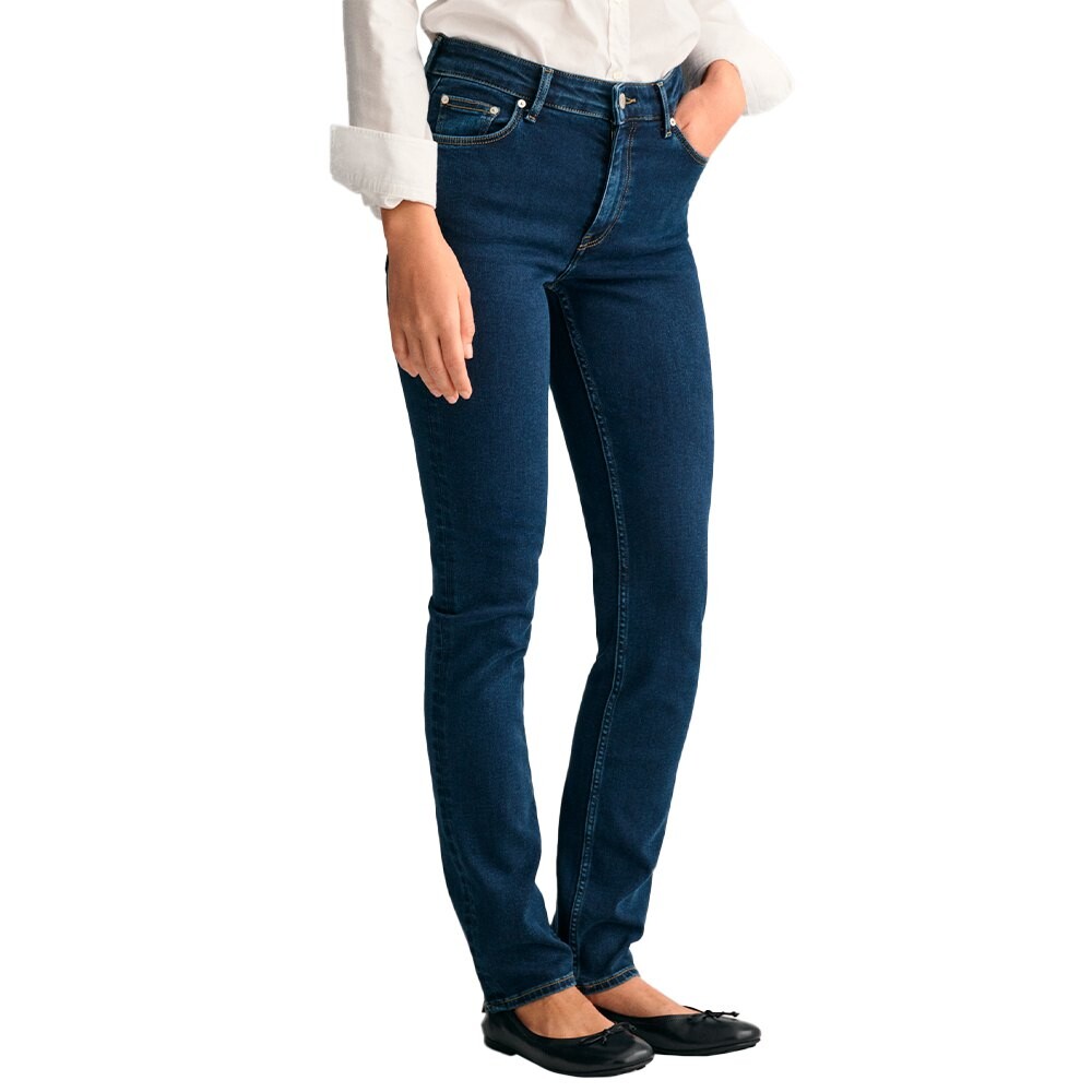 

Джинсы Gant Super Stretch Slim Fit, синий