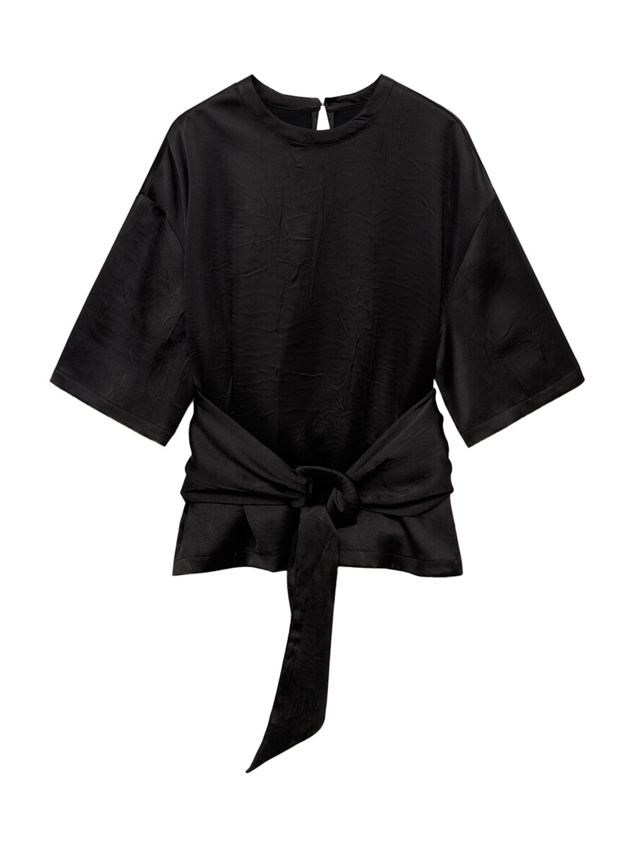 

Блуза MANGO Cami, черный