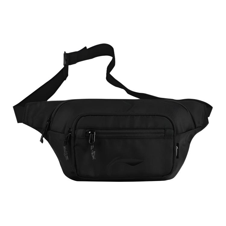 

LINING Тканевая поясная сумка унисекс черная, Black