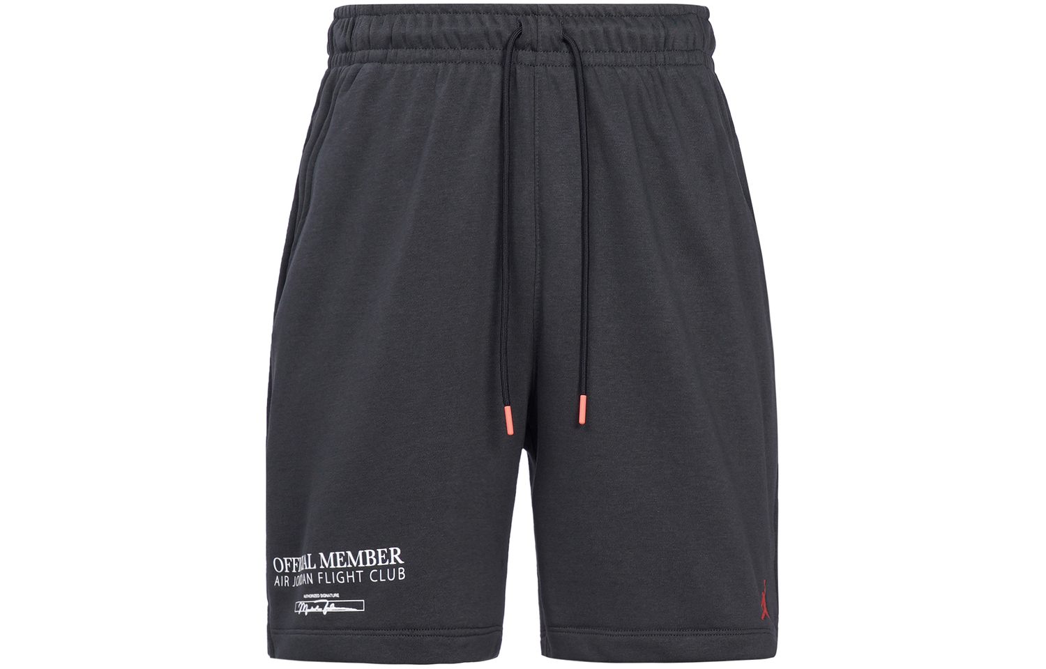 

Jordan Повседневные шорты мужские серо-черные