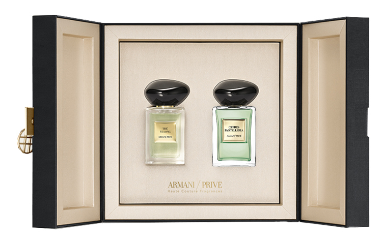 Подарочный набор парфюмерии Giorgio Armani Privé: Thé Yulong + Jasmin Kusamono, 50 мл + 50 мл — фото 4
