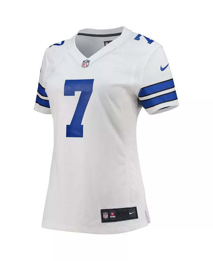 Мужская и женская игровая футболка Dallas Cowboys Тревона Диггса Nike, белый — фото 2