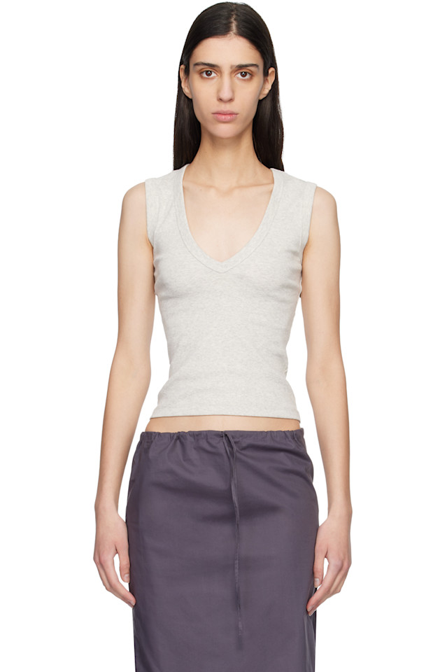 

Майка Gray Dewi Flore Flore, светло-серый