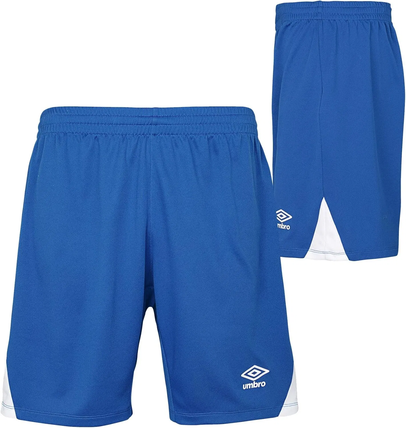 Детские шорты Umbro Youth Vertex, Royal/White — фото 3