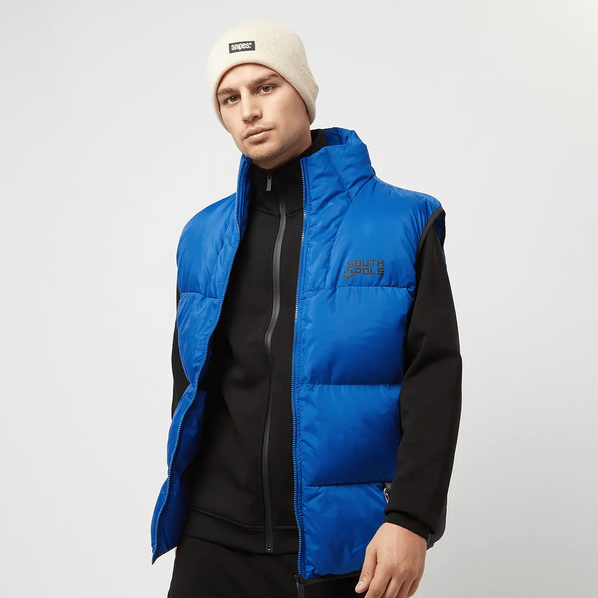 

Куртка Southpole Bubble Vest 1.0, синий/серебристый
