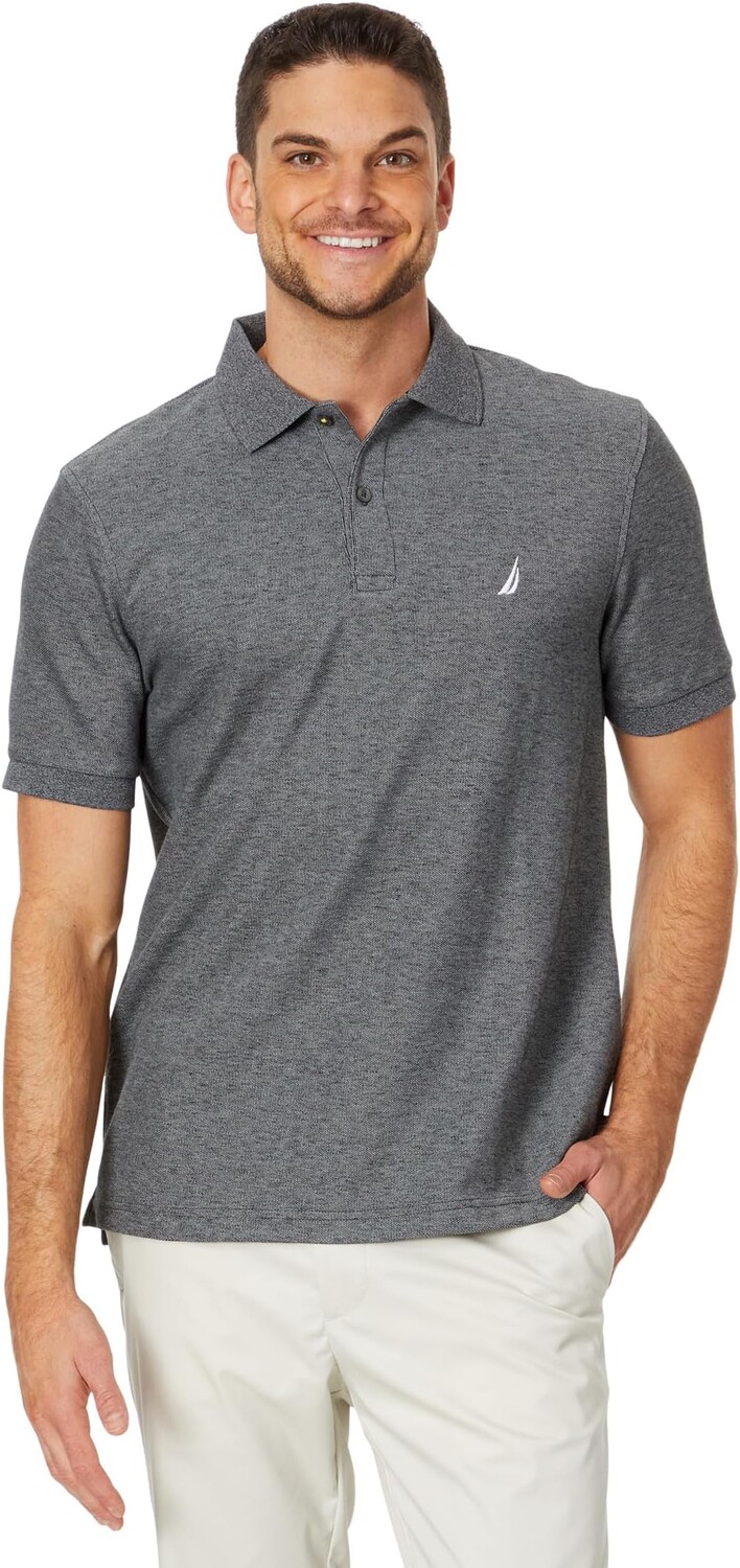 

Рубашка-поло Sustainably Crafted Classic Fit Deck Polo Nautica, цвет Charcoal Heather