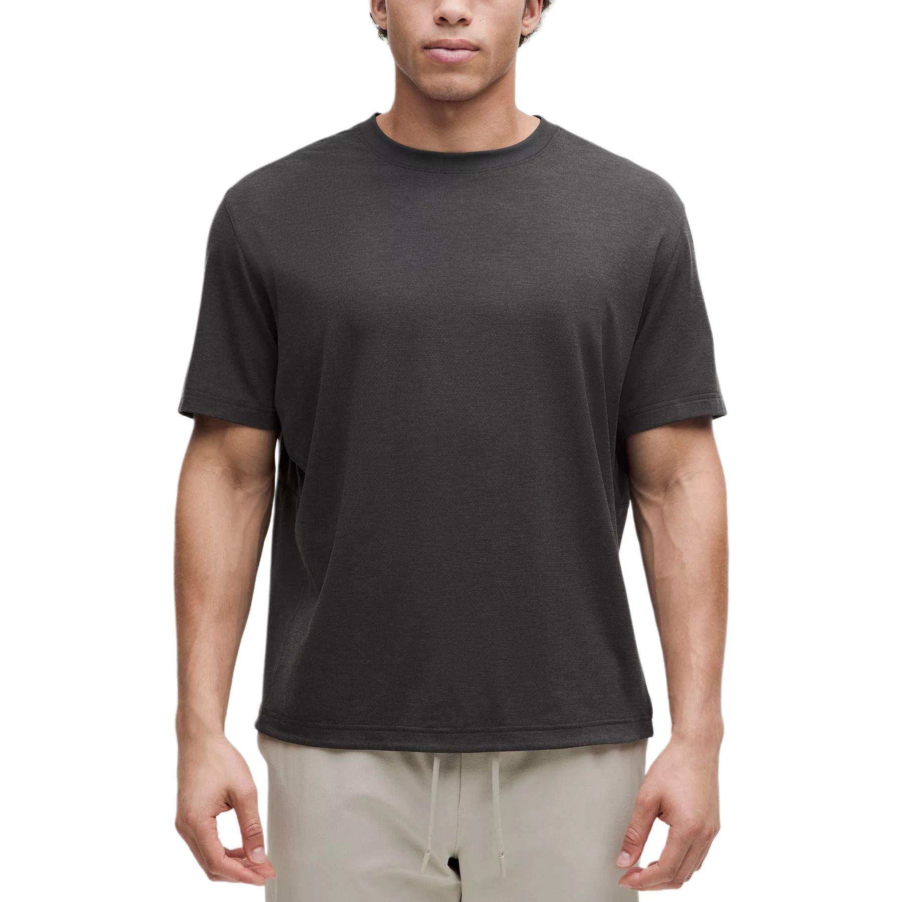 

Футболка Relaxed Fit мужская Lululemon, графит, Черный, Футболка Relaxed Fit мужская Lululemon, графит