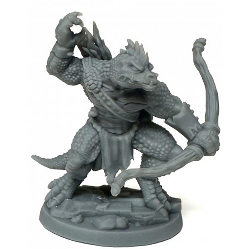 

Миниатюра Reaper Bones Dungeon Dwellers: Waspnettle Lizardman Archer