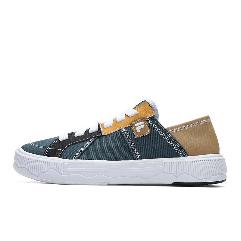 

Кроссовки FILA FUSION POP 3 SE Skateboarding Shoes Men Low-top Stargazer Blue/Harbour Green, цвет Jasper, Зеленый, Кроссовки FILA FUSION POP 3 SE Skateboarding Shoes Men Low-top Stargazer Blue/Harbour Green, цвет Jasper