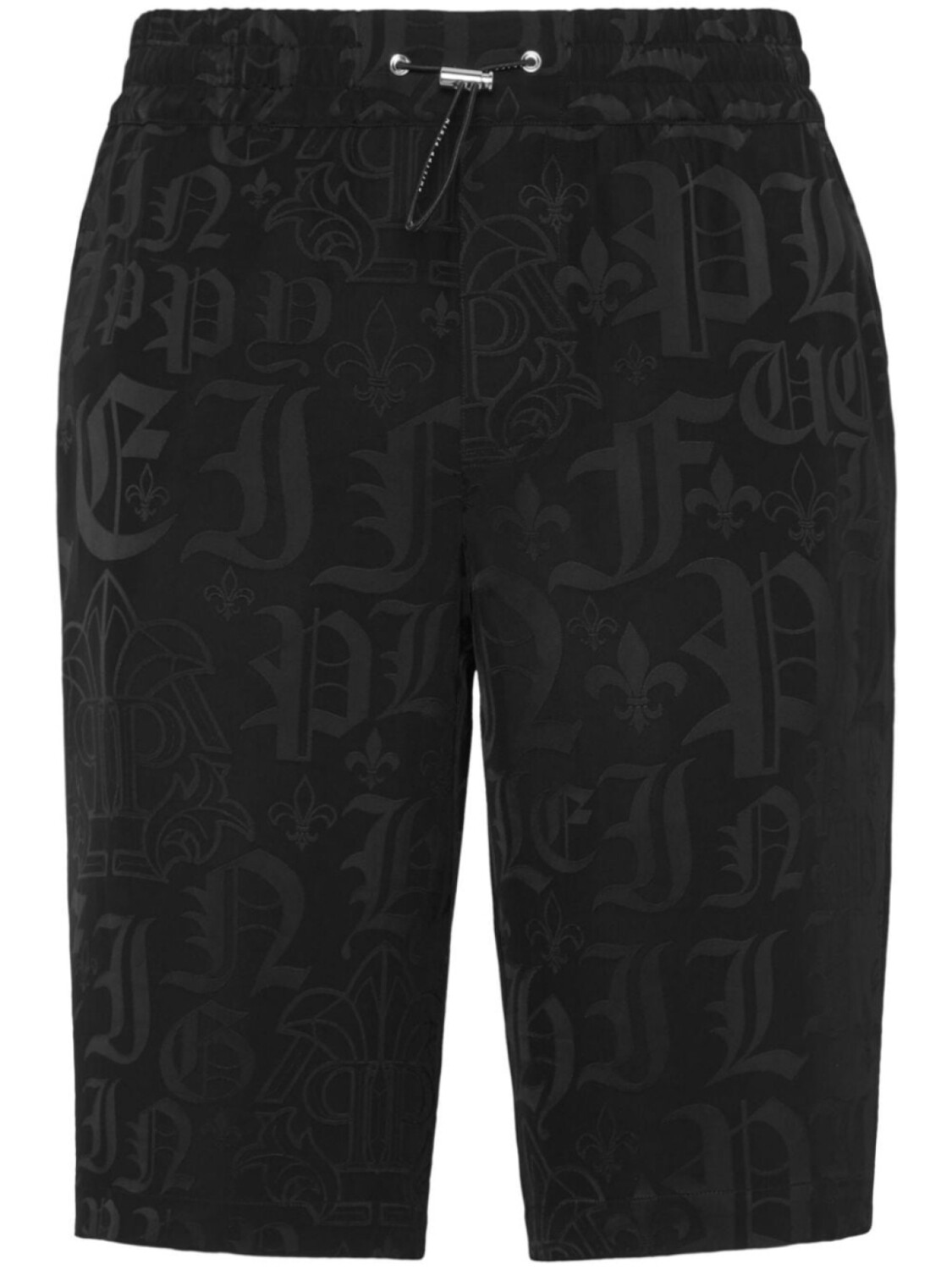 

Philipp Plein шорты-бермуды с монограммой, черный