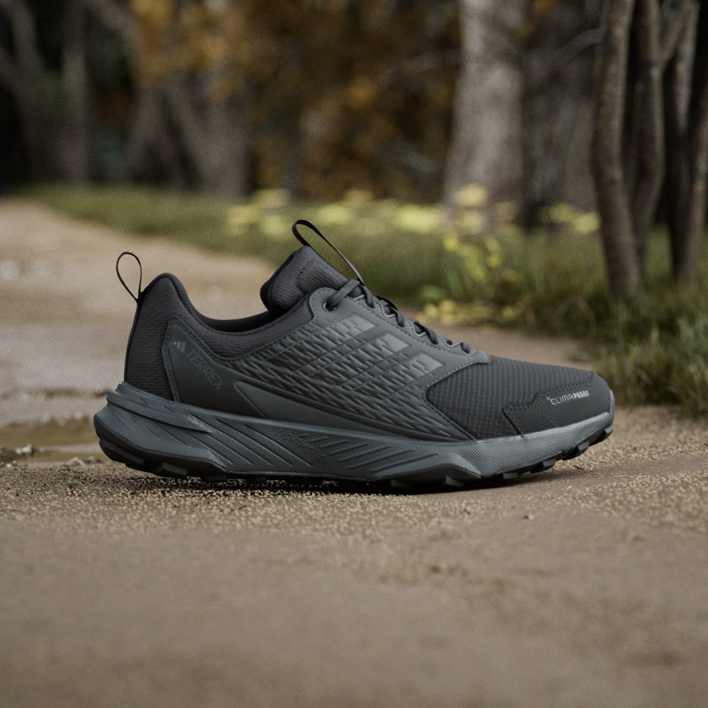 Кроссовки Adidas Terrex Tracefinder 2 CLIMAPROOF Trail Running Shoes, цвет Core Black/Core Black/Grey Six — фото 2