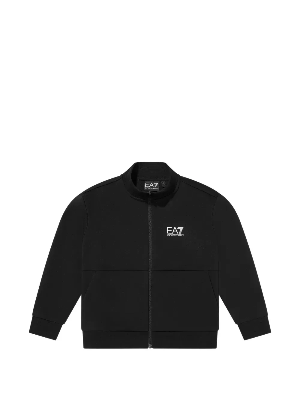Спортивный костюм с логотипом EA7 Emporio Armani Kids, черный — фото 3