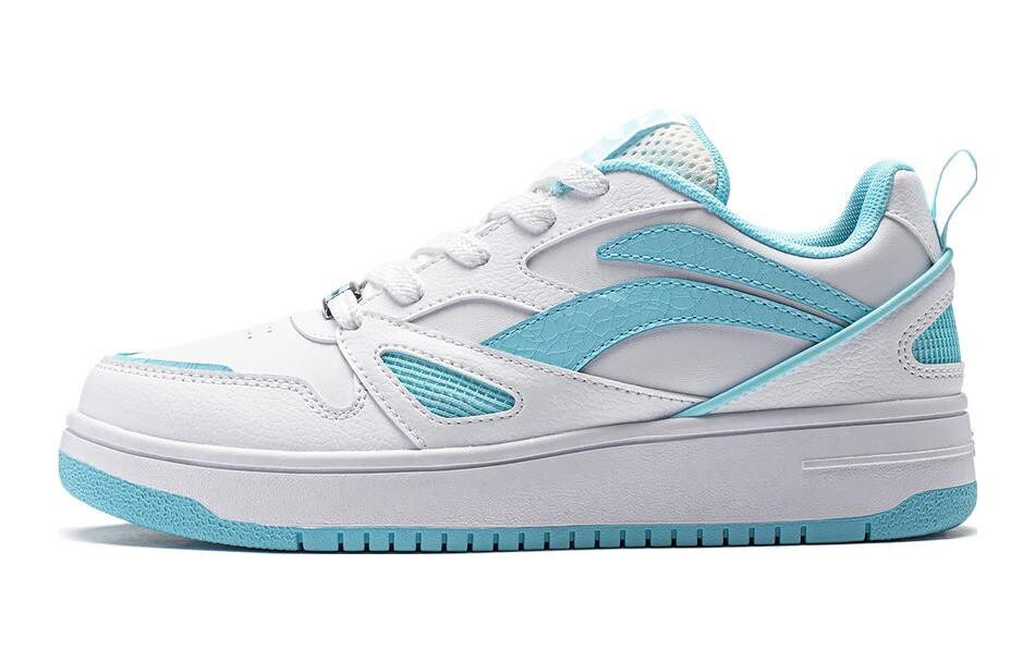 

Кроссовки LINING YOUNG Sports Life Collection Kids Lifestyle Shoes GS Low-top White, голубой